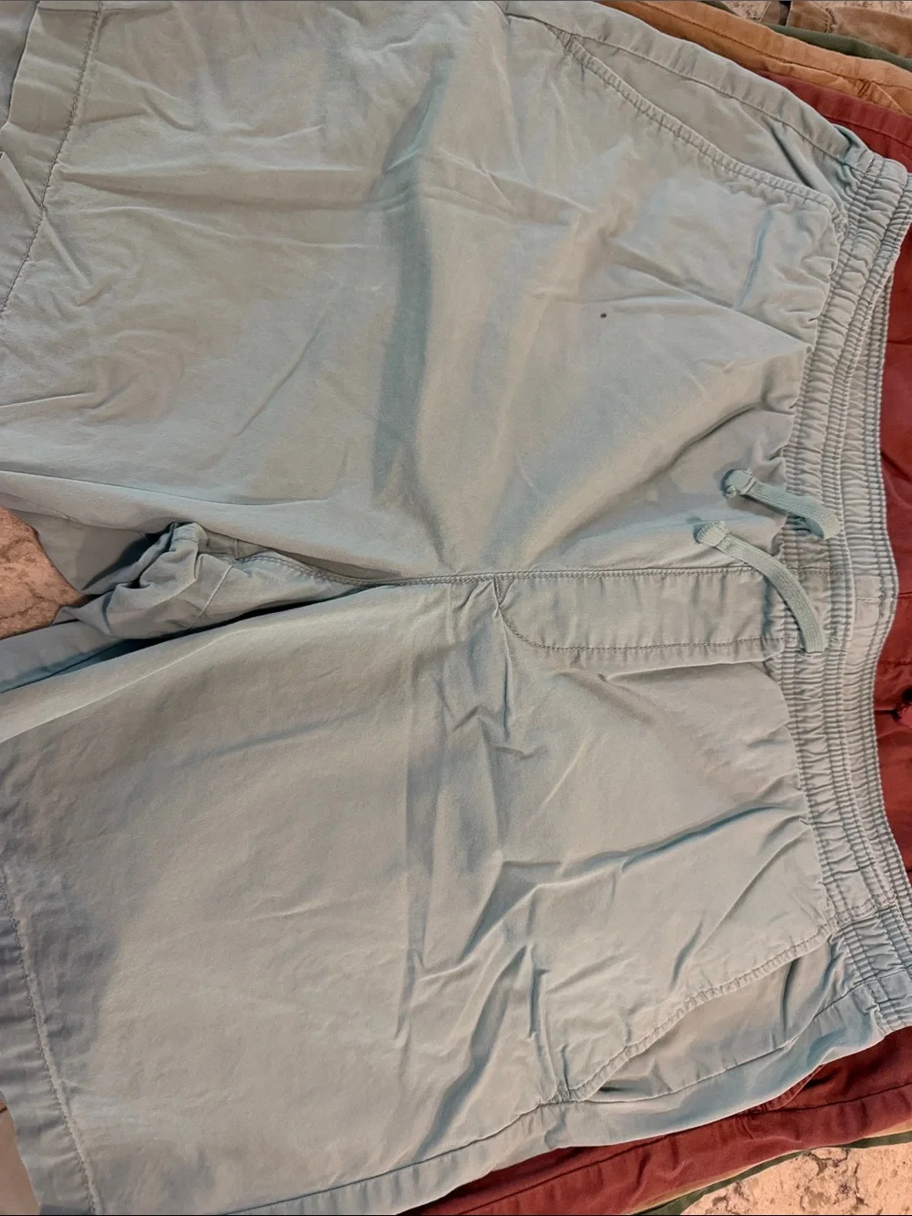 GAP Men's Drawstring Cotton Shorts - Rust, Tan, Olive, Navy, Gray, Khaki